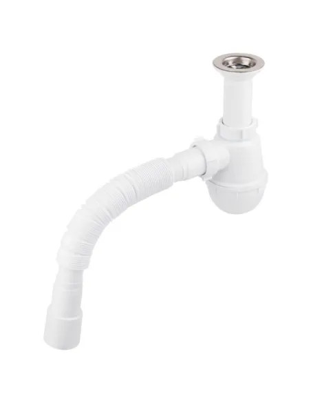 Сифон для кухонной мойки Lidz WHI 60 05 M001 00 выход 50 мм - 1