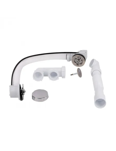 Сифон для ванни Lidz WHI 60 03 V002 01 с ревизией, выход 50 мм - 3