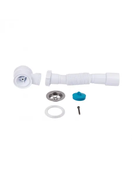 Сифон для душевого поддона Lidz WHI 60 04 P002 01 выход 40/50 мм - 3