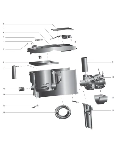 Каналізаційна установка NPO Wclift 600/2F Hot, сололіфт - 4