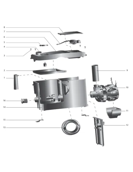 Каналізаційна установка NPO Wclift 600/2F Hot, сололіфт - 4