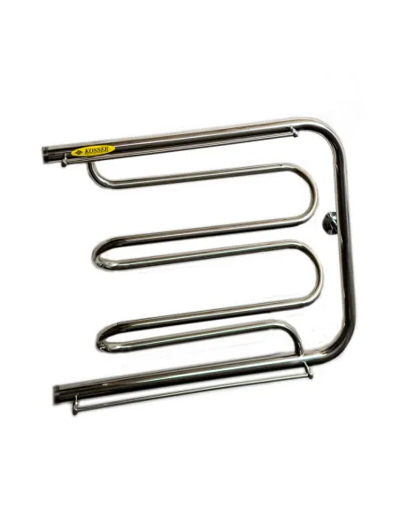 Полотенцесушитель водяной Kosser ФС04 Фокстрот Спиралеобразный 530х700 - 1