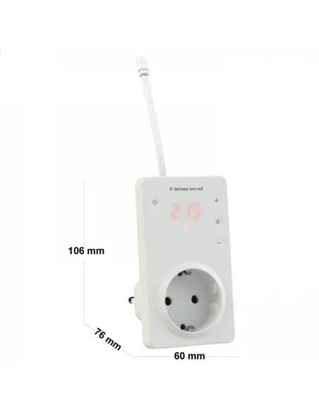 Терморегулятор Terneo SRZ Red - 2 Терморегулятор Terneo SRZ Red - 2