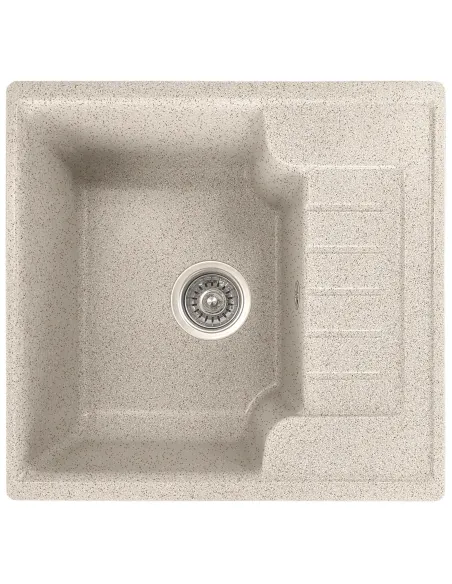Мойка кухонная каменная прямоугольная Romzha Klasicky 51 Gri 802, 510х490х200 мм - 1