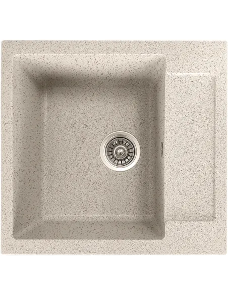 Мойка кухонная каменная прямоугольная Romzha Janta 52 Gri 802, 520х495х215 мм - 1