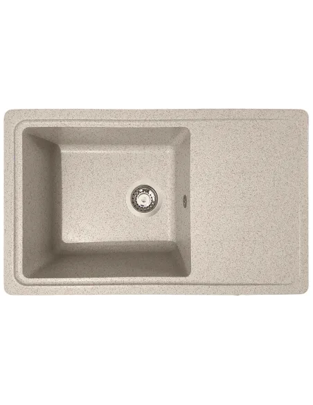 Мойка кухонная каменная прямоугольная Romzha Trei 71 Gri 802, 710х435х210 мм - 1