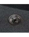 Мийка кухонна кам`яна кругла Romzha Kolo Grafit 201, 510x510x192 мм - 4