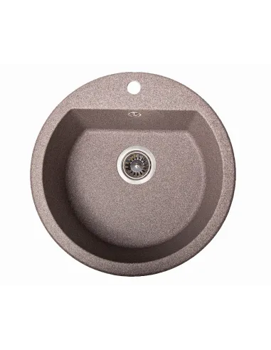 Мийка кухонна кам`яна кругла Romzha Kolo Maro 801, 510x510x192 мм - 1
