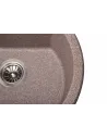 Мийка кухонна кам`яна кругла Romzha Kolo Maro 801, 510x510x192 мм - 3