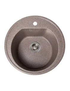 Мийка кухонна кам`яна кругла Romzha Klasicky Maro 801, 510x510x192 мм - 1