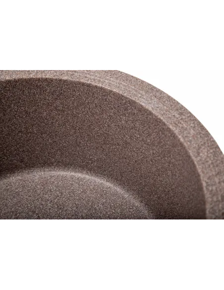 Мийка кухонна кам`яна овальна Romzha Voce Maro 801, 580х470х215 мм - 4