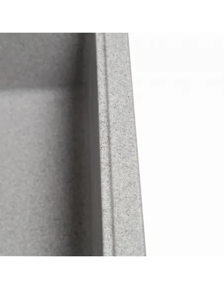 Мийка кухонна кам`яна квадратна Romzha Adiere Seda 601, 515x416x200 мм - 4