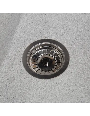 Мийка кухонна кам`яна квадратна Romzha Adiere Seda 601, 515x416x200 мм - 5