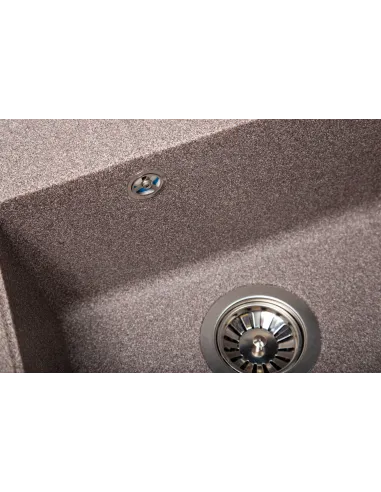 Мойка кухонная каменная квадратная Romzha Adiere Maro 801, 515x416x200 мм - 3