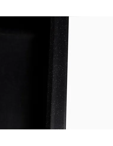 Мийка кухонна кам`яна квадратна Romzha Adiere Antracit 901, 515x416x200 мм - 4