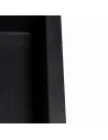Мийка кухонна кам`яна прямокутна Romzha Quadro Antracit 901, 780x435x185 мм - 4