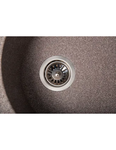 Мийка кухонна кам`яна овальна Romzha Elegancia 77 Maro 801, 770x500x200 мм - 2