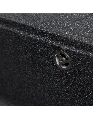 Мойка кухонная каменная квадратная Romzha Pătrat Grafit 201, 600x520x200 мм - 3