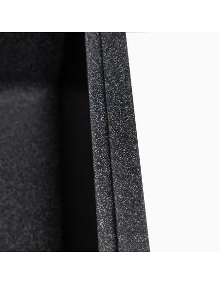 Мойка кухонная каменная квадратная Romzha Pătrat Grafit 201, 600x520x200 мм - 6