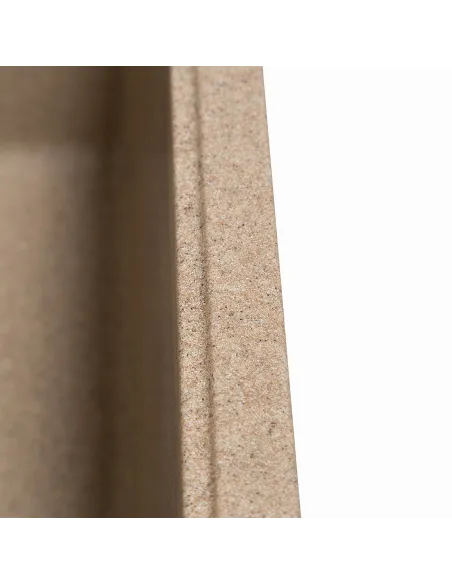 Мийка кухонна кам`яна прямокутна Romzha Cerand Piesok 301, 580x470x200 мм - 7