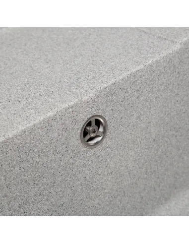 Мойка кухонная каменная прямоугольная Romzha Cerand Seda 601, 580x470x200 мм - 3