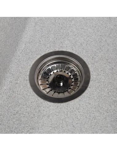 Мойка кухонная каменная прямоугольная Romzha Cerand Seda 601, 580x470x200 мм - 4