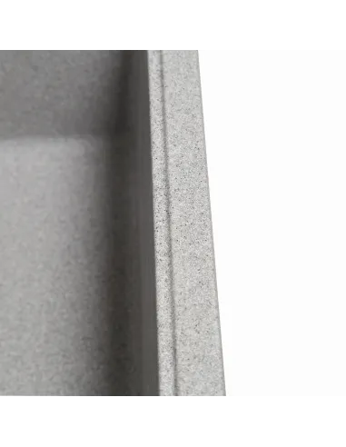 Мойка кухонная каменная прямоугольная Romzha Cerand Seda 601, 580x470x200 мм - 6