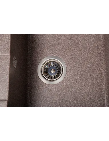 Мойка кухонная каменная прямоугольная Romzha Cerand Maro 801, 580x470x200 мм - 2