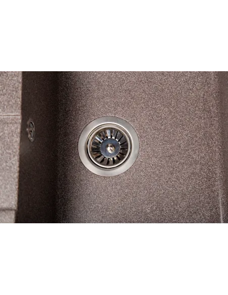 Мойка кухонная каменная прямоугольная Romzha Cerand Maro 801, 580x470x200 мм - 2