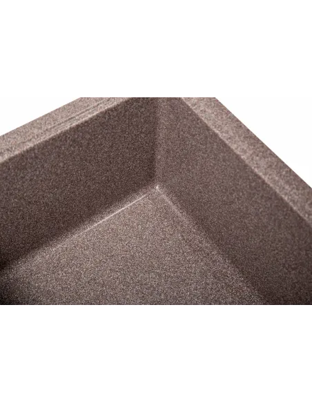 Мойка кухонная каменная прямоугольная Romzha Cerand Maro 801, 580x470x200 мм - 4