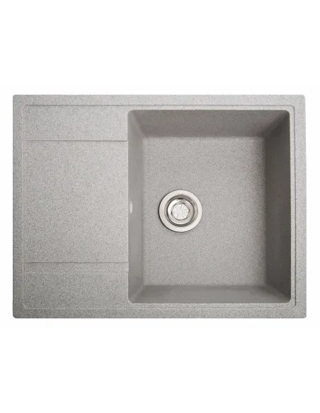 Мойка кухонная каменная прямоугольная Romzha Jorum 65 Seda 601, 650x500x200 мм - 1