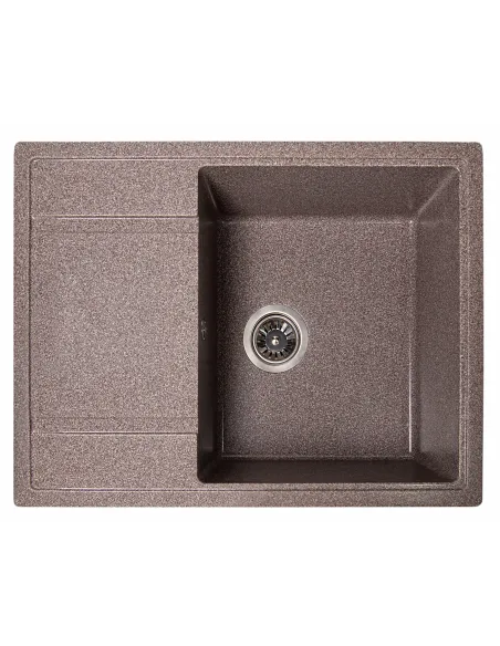 Мойка кухонная каменная прямоугольная Romzha Jorum 65 Maro 801, 650x500x200 мм - 1