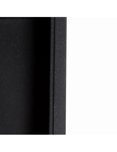 Мойка кухонная каменная прямоугольная Romzha Jorum 65 Antracit 901, 650x500x200 мм - 5