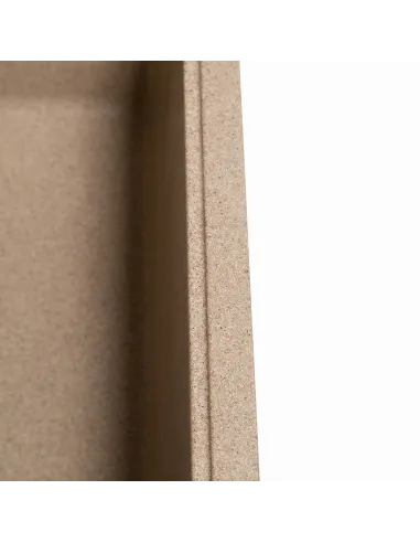 Мийка кухонна кам`яна прямокутна Romzha Jorum 78 Piesok 301, 780x510x200 мм - 7