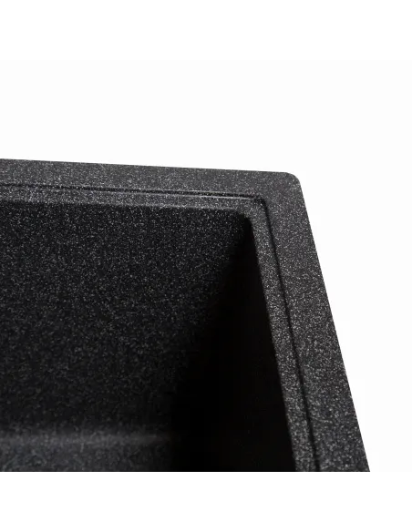 Мийка кухонна кам`яна прямокутна Romzha Jorum 78 Grafit 201, 780x510x200 мм - 4