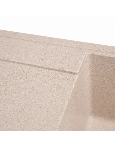 Мойка кухонная каменная прямоугольная Romzha Jorum 78 Bezhvy 401, 780x510x200 мм - 2