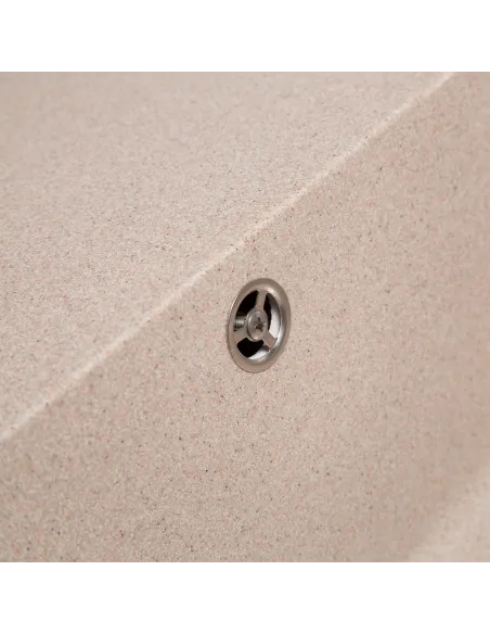 Мойка кухонная каменная прямоугольная Romzha Jorum 78 Bezhvy 401, 780x510x200 мм - 3