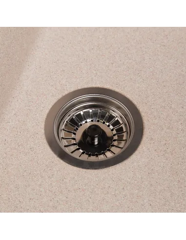 Мойка кухонная каменная прямоугольная Romzha Jorum 78 Bezhvy 401, 780x510x200 мм - 4