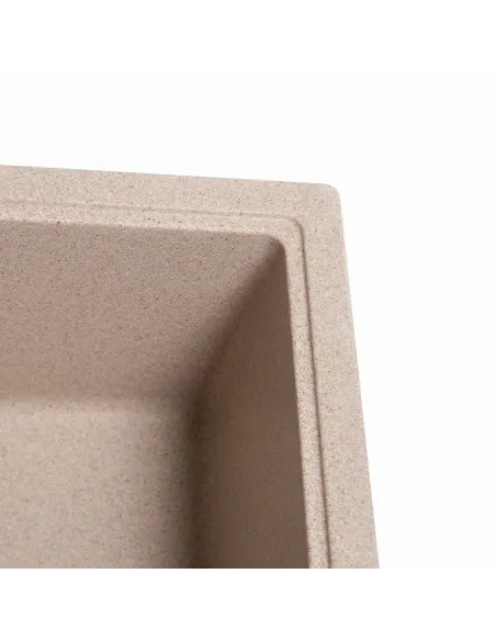 Мойка кухонная каменная прямоугольная Romzha Jorum 78 Bezhvy 401, 780x510x200 мм - 5