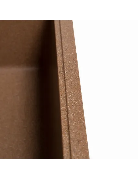 Мойка кухонная каменная прямоугольная Romzha Jorum 78 Teracotă 701, 780x510x200 мм - 6