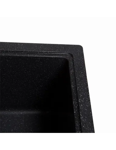 Мойка кухонная каменная прямоугольная Romzha Jorum 78 Antracit 901, 780x510x200 мм - 6