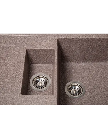 Мийка кухонна кам`яна прямокутна Romzha Jorum 78D Maro 801, 780x500x217 мм - 2