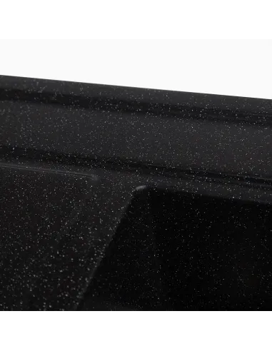 Мойка кухонная каменная прямоугольная Romzha Jorum 78D Antracit 901, 780x500x217 мм - 4