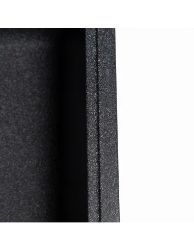 Мойка кухонная каменная прямоугольная Romzha Jorum 86 Grafit 201, 860x500x200 мм - 6