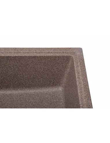 Мойка кухонная каменная прямоугольная Romzha Jorum 86 Maro 801, 860x500x200 мм - 3