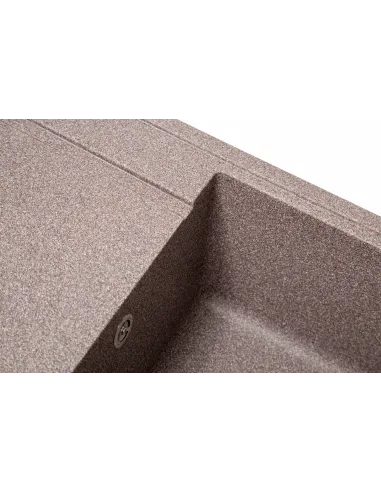 Мойка кухонная каменная прямоугольная Romzha Jorum 86 Maro 801, 860x500x200 мм - 4