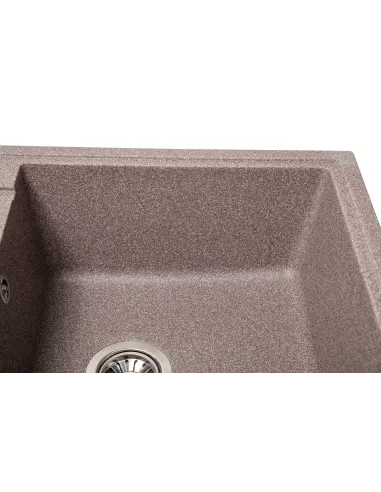 Мойка кухонная каменная прямоугольная Romzha Jorum 86 Maro 801, 860x500x200 мм - 6
