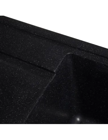 Мойка кухонная каменная прямоугольная Romzha Jorum 86 Antracit 901, 860x500x200 мм - 2