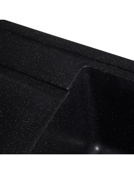 Мойка кухонная каменная прямоугольная Romzha Jorum 86 Antracit 901, 860x500x200 мм - 2