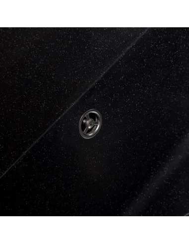 Мойка кухонная каменная прямоугольная Romzha Jorum 86 Antracit 901, 860x500x200 мм - 4